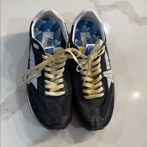 Golden Goose Men’s Black and White Athletic Sneakers
